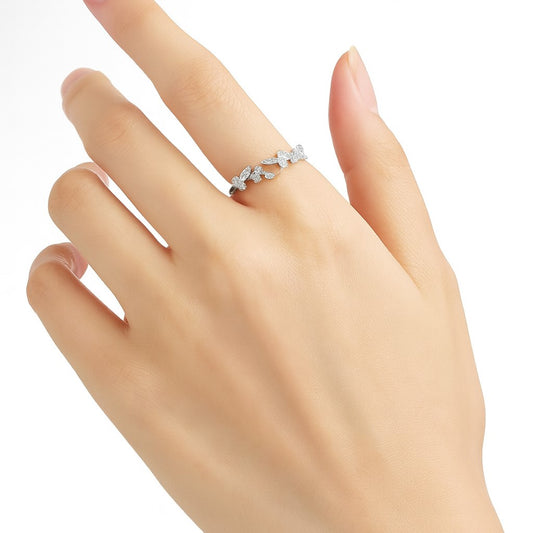 Frosted Leaf Whisper (Adjustable)