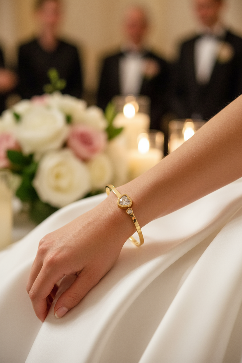 Wedding bracelet lifestyle shot