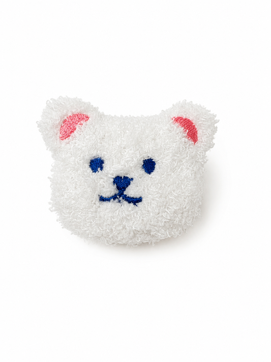 Plush Cartoon Bear Brooch