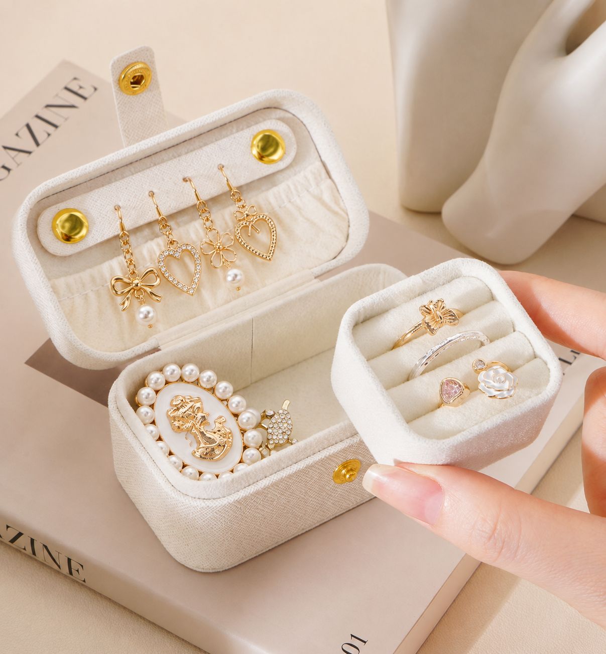 Travel Jewelry Box