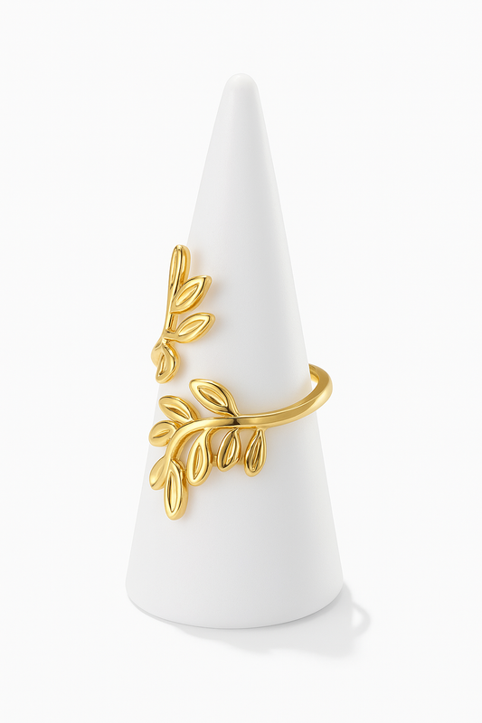 Gold Leaf Ring