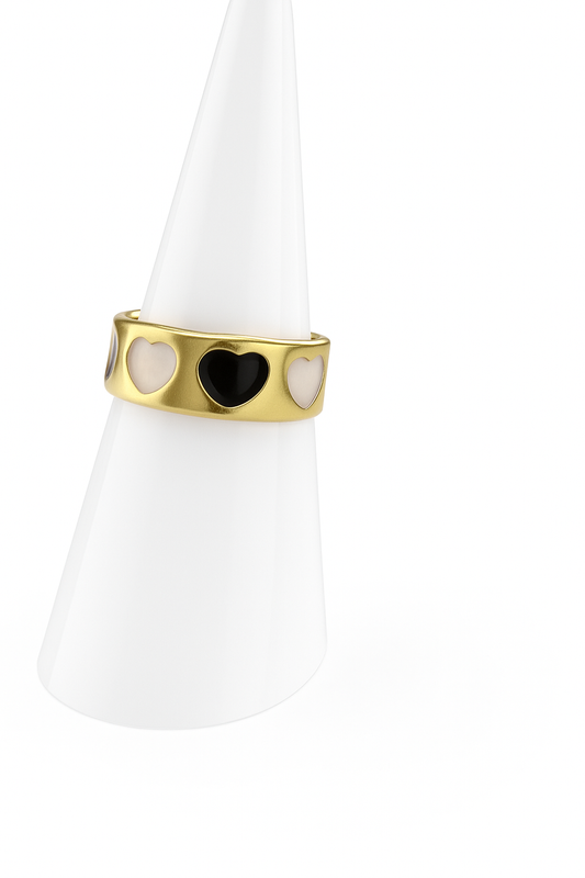 Adjustable Heart Ring