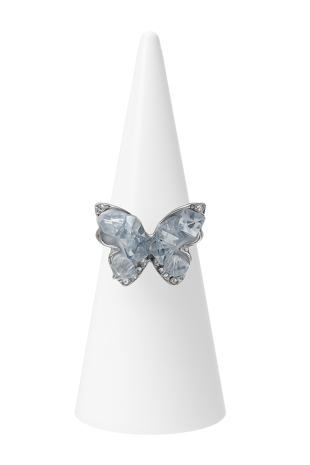 Crystal Butterfly Ring