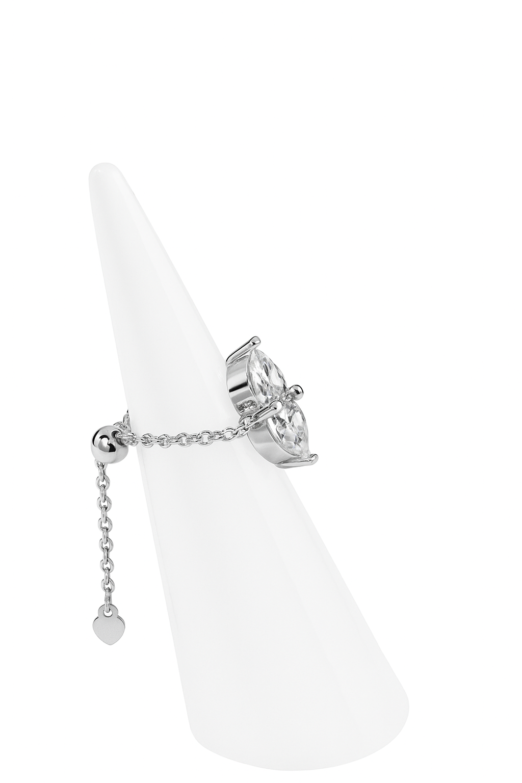 Adjustable Zircon Ring