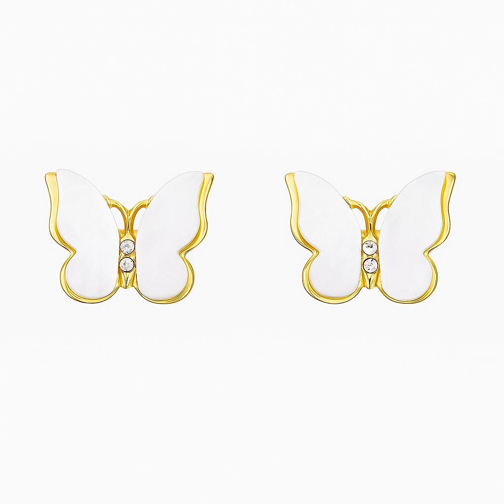 Delicate Butterfly Earrings