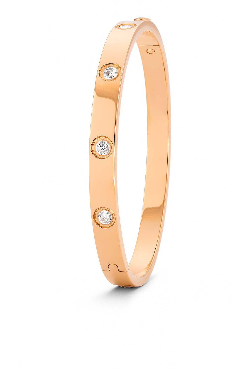 Rose Gold Zircon Bracelet