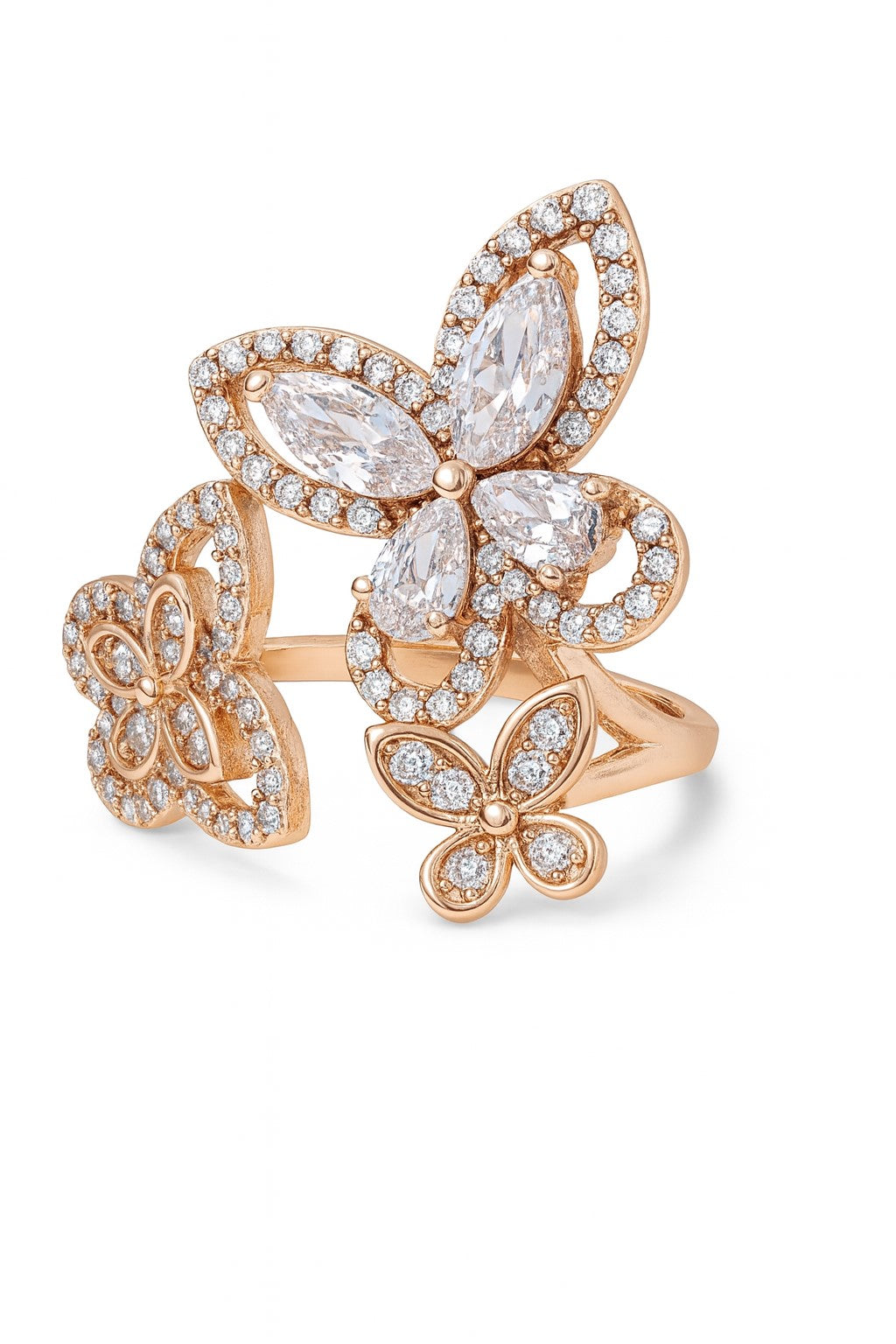 Papillon d’Or Ring (Adjustable)