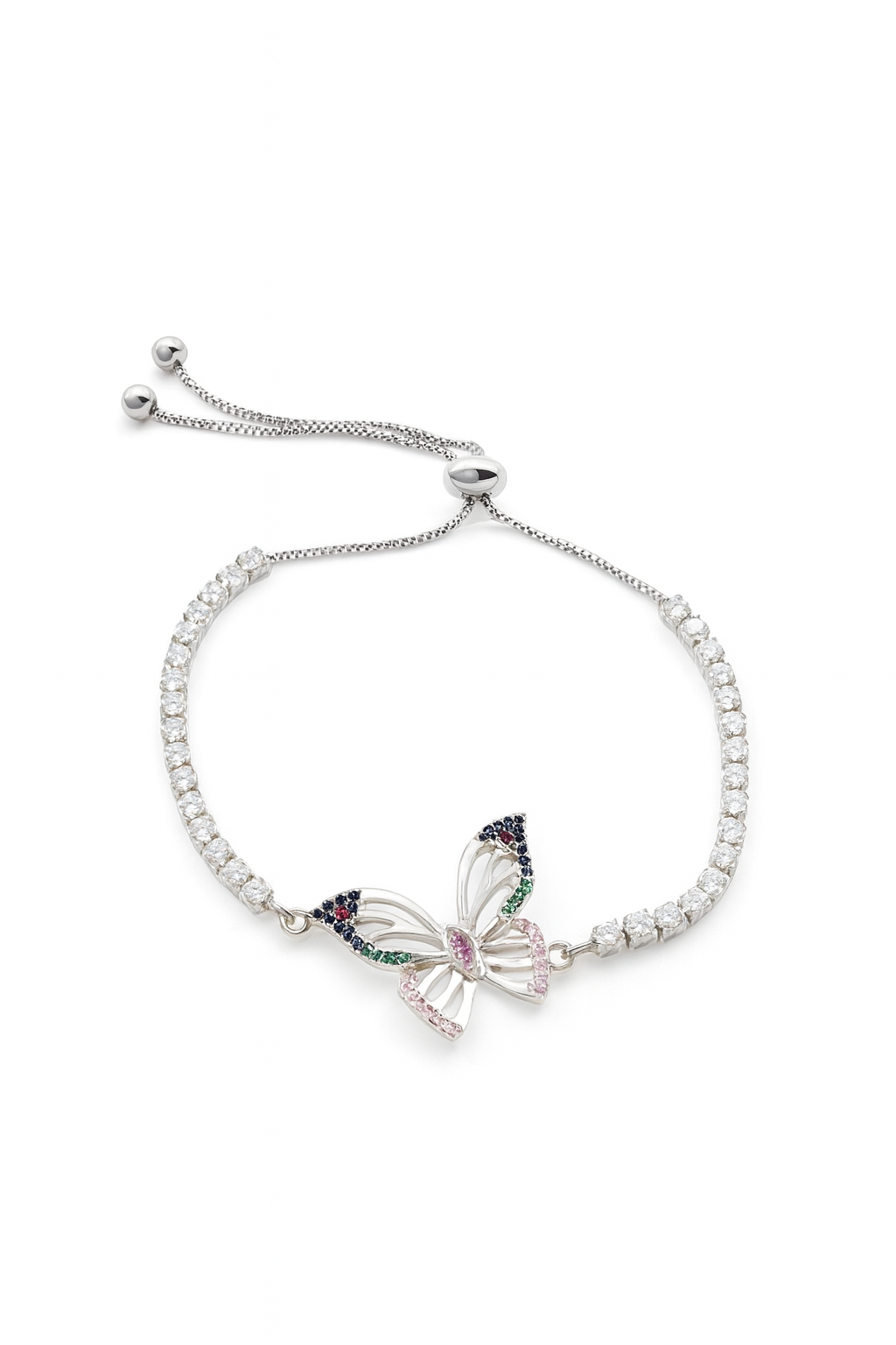 Crystal Butterfly Bracelet