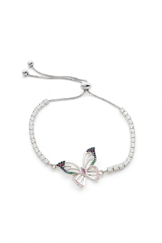 Crystal Butterfly Bracelet