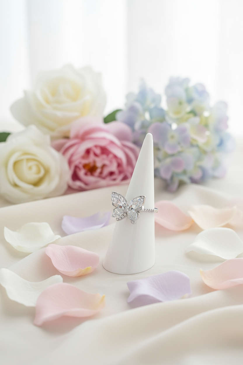 Butterfly Ring Lifestyle Scene