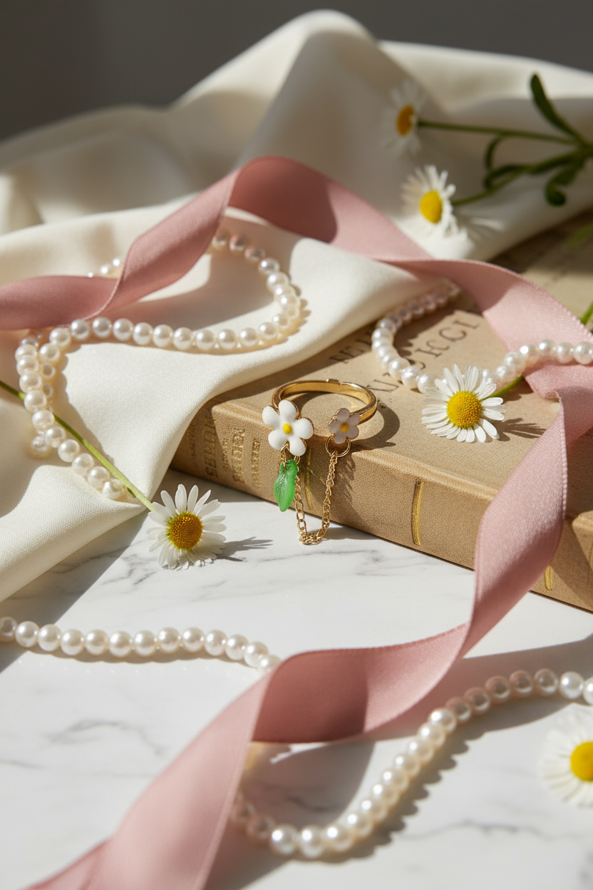 Daisy ring lifestyle scene