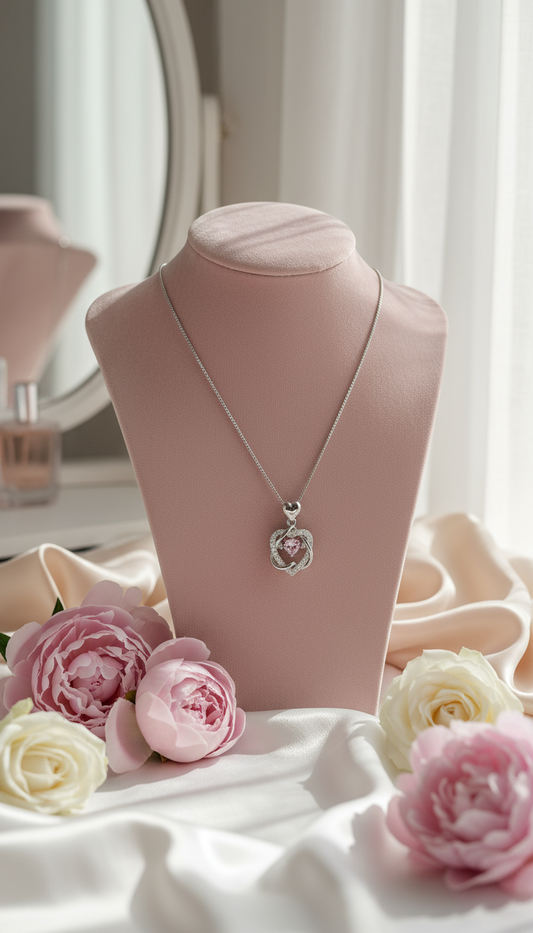 Necklace lifestyle scene